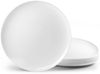 CreaTable - ITALIAN PARTY - Pizzateller WHITE 33 cm aus Opalglas Bild 2