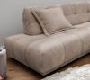 Sofa Italia von Benformato mit Ottomane und Wellenfederung Bild 5