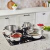Karaca Topf-Set Karaca 3 Ply Culinara 8 Teilig Kochgeschirr Set, Edelstahl Bild 3