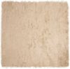 vidaXL Teppich aus Kunstschaffell TAFALLA Beige 120 x 120 cm Polyester 42021487 Bild 2