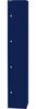 Bisley Schließfachschrank Office, 1 Abteil, 4 Fächer, T 305 mm, Farbe oxfordblau Bild 3