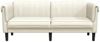 vidaXL Sofa 2-Sitzer Creme Samt 372582 Bild 4