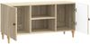 vidaXL TV-Schränk Sonoma-Eiche 102 x 34,5 x 50 cm Holzwerkstoff 894237 Bild 3