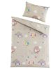 Optidream Renforcé Bettwäsche 100x135 cm Bettbezug 100x135 cm Kopfkissenbezug 40x60 cm Eule natur Bild 2