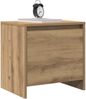 vidaXL Nachttisch Kunsthandwerk Eiche 45 x 34 x 44,5 cm Holzwerkstoff 8000982 Bild 3