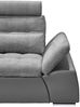 Bega Ecksofa L JAKARTA mit Schlaffunktion schwarz anthrazit Bild 2