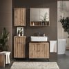 Badmöbel-Set Eliza Viking Oak 4 Teile Vicco Bild 3