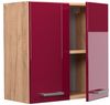 Vicco Küchenschrank Küchenzeile R-Line, Bordeaux Hochglanz, Hängeschrank 60 cm Bild 4