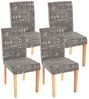 MCW Esszimmerstuhl Littau-s-4 (Set, 4 St), 4er-Set, Rutschfest durch Kunststoffuntersatz, Komfortable Polsterung Bild 4