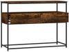 vidaXL Konsolentisch Räuchereiche 100x40x75 cm Holzwerkstoff 834152 Bild 5