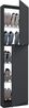 VCM Schuhschrank FULISA BHT 50x180x17 cm Schuhkipper Schuhkommode Bild 2