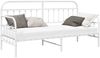 vidaXL Tagesbettrahmen Weiß 80 x 200 cm Pulverbeschichteter Stahl 42002643 Bild 2
