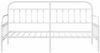 vidaXL Tagesbettrahmen Weiß 80 x 200 cm Pulverbeschichteter Stahl 42002643 Bild 5