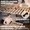 Coemo 7-Zonen Lattenrost ERGO K 90x200 Kopfteil verstellbar, Selbstbausatz Bild 3