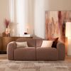 Bronx71 Sofa Maine 2,5 Sitzer Bouclé rot/rosa Bild 2