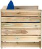 vidaXL 2-tlg. Garten-Lounge-Set mit Kissen Grün Imprägniertes Holz 3074541 Bild 4
