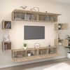 8-tlg. TV-Schrank-Set Sonoma-Eiche Holzwerkstoff [3114224] Bild 3