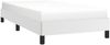 vidaXL Bettgestell Weiß 80x200 cm Kunstleder [346869] Bild 3