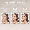 Schminktisch LED-Beleuchtung 3 Farben Helligkeit Kosmetiktisch Weiß- M52 Bild 3