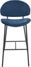 Set mit 2 Barstühlen KIANA Marineblau Bild 5