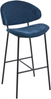 Set mit 2 Barstühlen KIANA Marineblau Bild 4