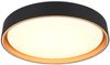 Reality LED-Deckenleuchte Felis schwarz - gold Fernbedienung Bild 2