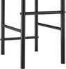 Herrendiener Stuhl Anaheim 107x45x45 cm Dunkelgra en. casa Bild 5