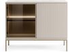 Selsey 'Tosena' Sideboard zweitürig mit LED, Greige, 104 cm Bild 5
