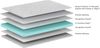 Komfortschaummatratze >Matratze Vipack< in Beige - 190x190x10x90 (LxBxHxT) Bild 2