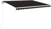 vidaXL Automatische Markise mit LED & Windsensor 400x350 cm Anthrazit 3068994 Bild 2