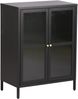 Sideboard Säkylä 84x64x35cm Schwarz [en. casa] Bild 3