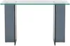 Vente-unique - BYLENA Konsole Glas TransparentGrau - B 35 cm x H 75 cm x L 120 cm Bild 2