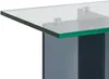 Vente-unique - BYLENA Konsole Glas TransparentGrau - B 35 cm x H 75 cm x L 120 cm Bild 4