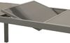 TPFGarden Gartentisch WALES (Ausziehtisch mit Alu-Gestell grau, Tischplatte mit Glas grau, Gartentisch - Ausziehbar von 180 auf 240cm - Höhe 74 cm), Esstisch - Terrassentisch - Maße (BxHxT): 100 x 74 x 180 - 240 cm Bild 2