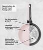 Genius Bratpfanne Cerafit Trend Pastell Edition Ø 20 cm- Keramik Antihaft Pfanne, Keramik (Set, 1. tlg- SET), Robust, hitzebeständig & spülmaschinenfest Bild 2