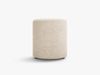 Micadoni Pouf Dia 40cm Boucle Rolf Helles Beige Bild 2