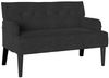 vidaXL Chesterfield Bank Schwarz 112 x 65,5 x 75 cm Samt 42019291 Bild 2