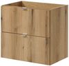 Doppelwaschtisch Skelbolu 120x60x40 cm 4 Schubladen Eicheoptik [en. casa] Bild 4