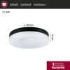 Paulmann 96778 LED Deckenleuchte Amalie 28cm Schwarz matt 2700K 3-Step-Dim Bild 5