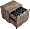 Waschtischunterschrank 60cm mit 40cm Keramikbecken PUEBLA-56 Vintage Oak, B/H/T ca. 60,4/61,5/46 cm Bild 3