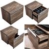 Waschtischunterschrank 60cm mit 40cm Keramikbecken PUEBLA-56 Vintage Oak, B/H/T ca. 60,4/61,5/46 cm Bild 2