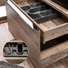 Waschtischunterschrank 60cm mit 40cm Keramikbecken PUEBLA-56 Vintage Oak, B/H/T ca. 60,4/61,5/46 cm Bild 5