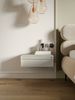 Selsey 'Evo' Nachtkonsole mit Schublade, beige, ca. 17 x 50 x 34 cm Bild 2