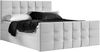 AX LIVING Boxspringbett 160x200 mit Bettkasten Ambusio in Hellgrau Bild 2