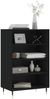 vidaXL Highboard Schwarz 57x35x90 cm Holzwerkstoff 827221 Bild 3