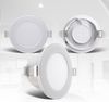 B.K.Licht - 5er Set LED Bad Einbaustrahler 230V flach, IP65, neutralweiße Lichtfarbe, Lochmass 68mm, LED Spot, Deckenspots, Spots, Einbauleuchten, Einbauspots, Badezimmer, 86x30 mm, Weiß Bild 4
