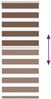vidaXL Doppelrollo Braun 60x150 cm Stoffbreite 55,9 cm Polyester 4014331 Bild 5