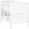 Baby-Delux Komplettbett Babybett Jack Komplettset, 10-tlg, Kinderbett 70x140 cm weiß, Bettset verschiedene Designs Bild 4
