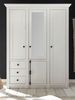 'Hooge' Kleiderschrank in Pinie weiß, 147x206 cm Bild 2