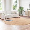 vidaXL Teppich Shaggy Hochflor NAVARRA Beige 240x240 cm Polyester 4102925 Bild 3
